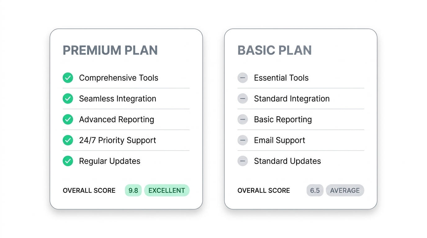 LoopResume vs Careerflow comparison matrix